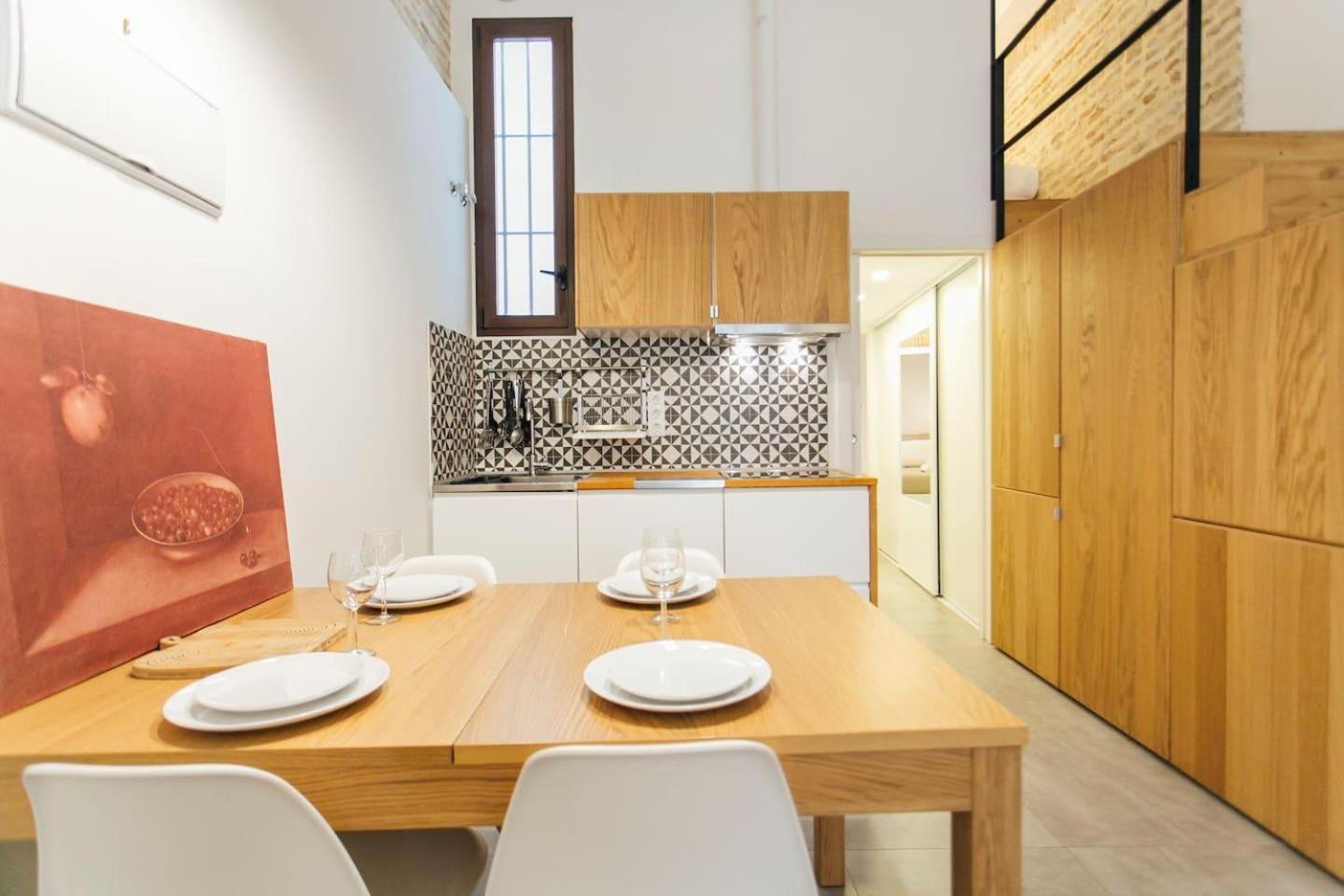 Amplio Apartamento De Diseno Precioso De Estilo Sevillano En Pleno Centro Eksteriør billede